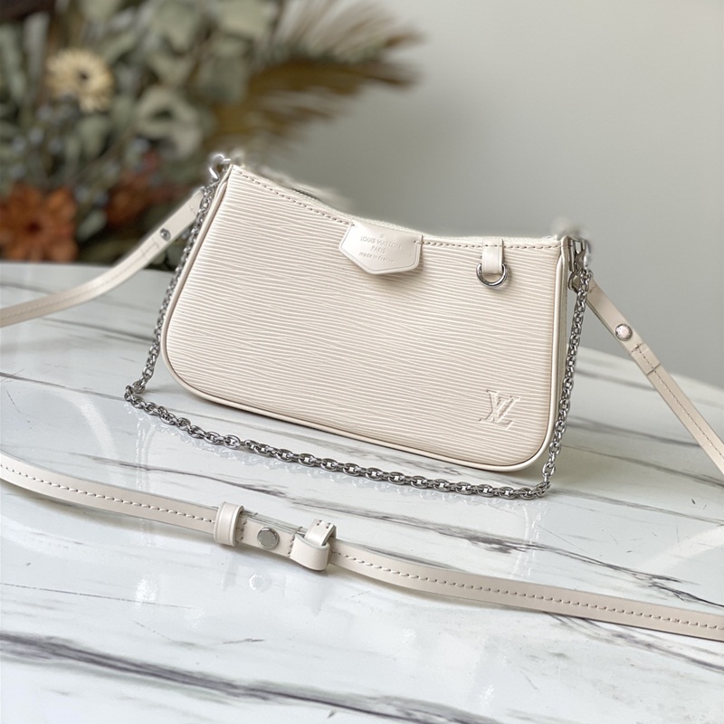 

2021 LV Louis Vitton Easy Pouch On Strap Shoulder Bags Water Ripple Designers Luxurys Purses Women's Fashion Crossbody Messenge
