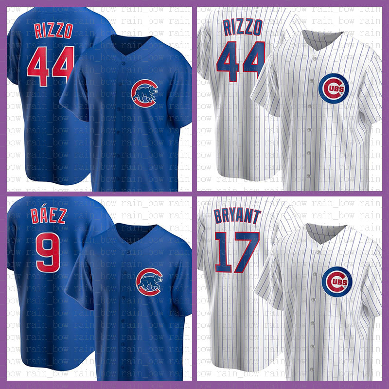 

Chicago Baseball Jersey Cubs Custom 44 Anthony Rizzo 9 Javier Baez 17 Kris Bryant 23 Ryne Sandberg 11 Yu Darvish 8 Andre Dawson Joe Maddon, Blue;black