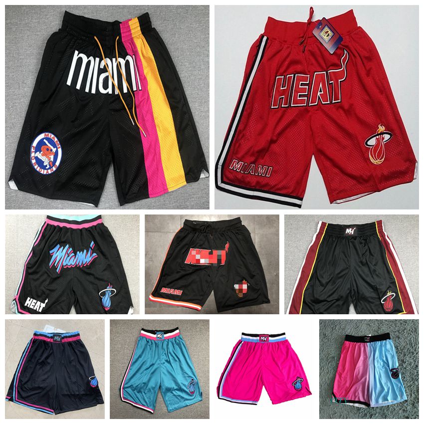 

Miami Heat Basketball Shorts Mens Just Don Tyler 14 Herro Jimmy 22 Butler Dwyane 3 Wade Nba Shorts 2021 Swingman City Blue Edition White, Black