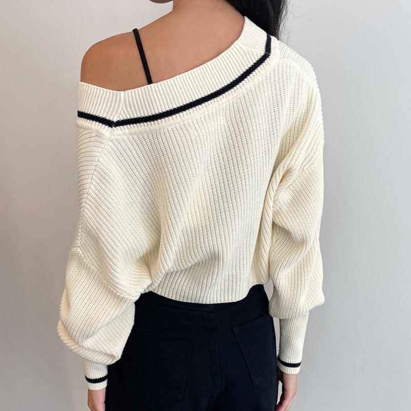 

Women's Sweaters Black Friday Sale 2021 Winter Clothes Cardigan Sweater Clothing Ugly Christmas Femme Pull Women Sweetshirts Long, White;black