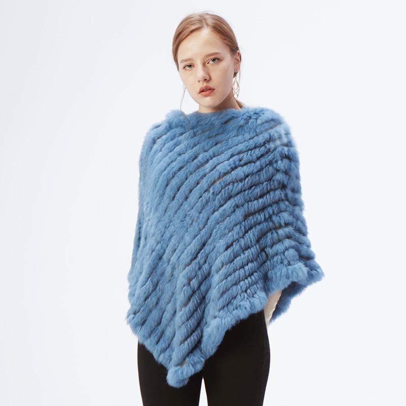 

Scarves ETHEL ANDERSON 100%Real Fur Knitted Poncho Vest Colors Wrap Coat Shawl Lady Natural Wedding Wholesale