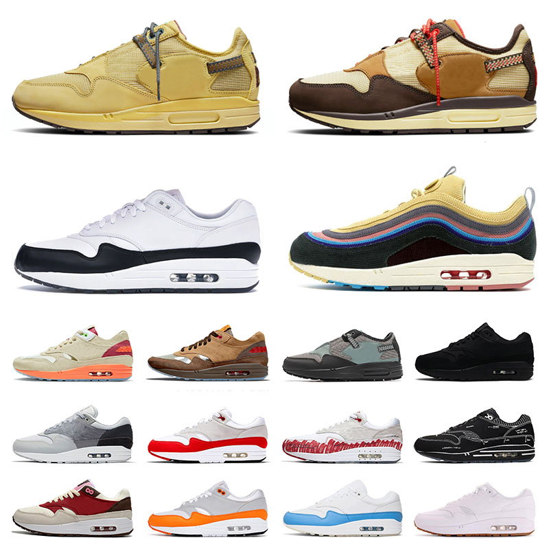 

Brand Discount 1 87 Mens Womens Running Shoes Designer Baroque Brown Saturn Gold Cave Stone Sean Wotherspoon Sports Sneakers Trainers, B18 university blue 36-45