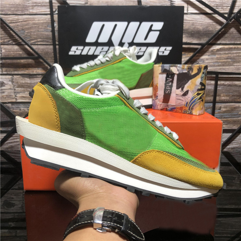 

2021 High Quality Varsity Black Ldv Waffle Daybreak Casual Shoes Summit Nylon Wolf Grey platform Men Womens Outdoor Sneakers, Color 1