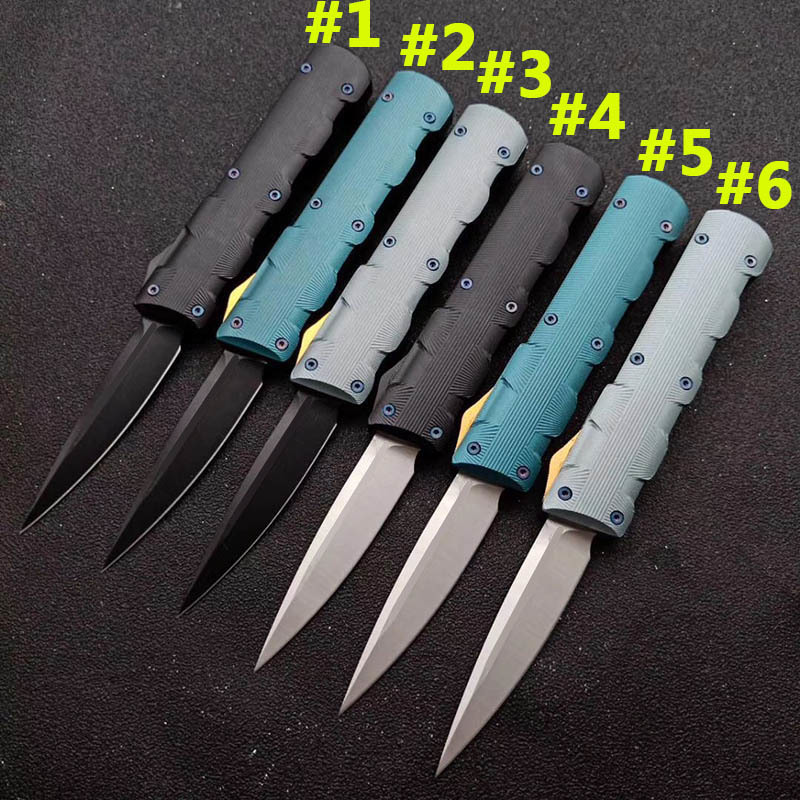 

Mini Pocket Automatic Knife Double Action Outdoor Tactical Self Defense Hunting Survival Auto Knives UT85 BM 3310 3350 535 940 3400 4600