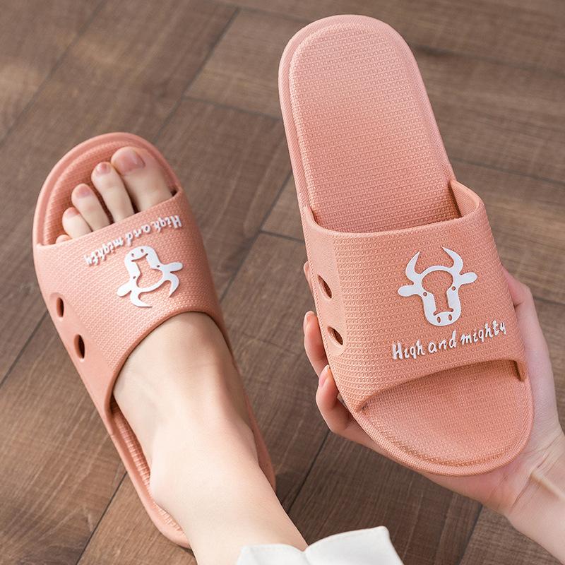 

Slippers Mdmupaogit Summer Flat Slides Sandals Women Casual Flip Flops Indoor Home Anti Skid Female Bath Shoes Unisex, Black