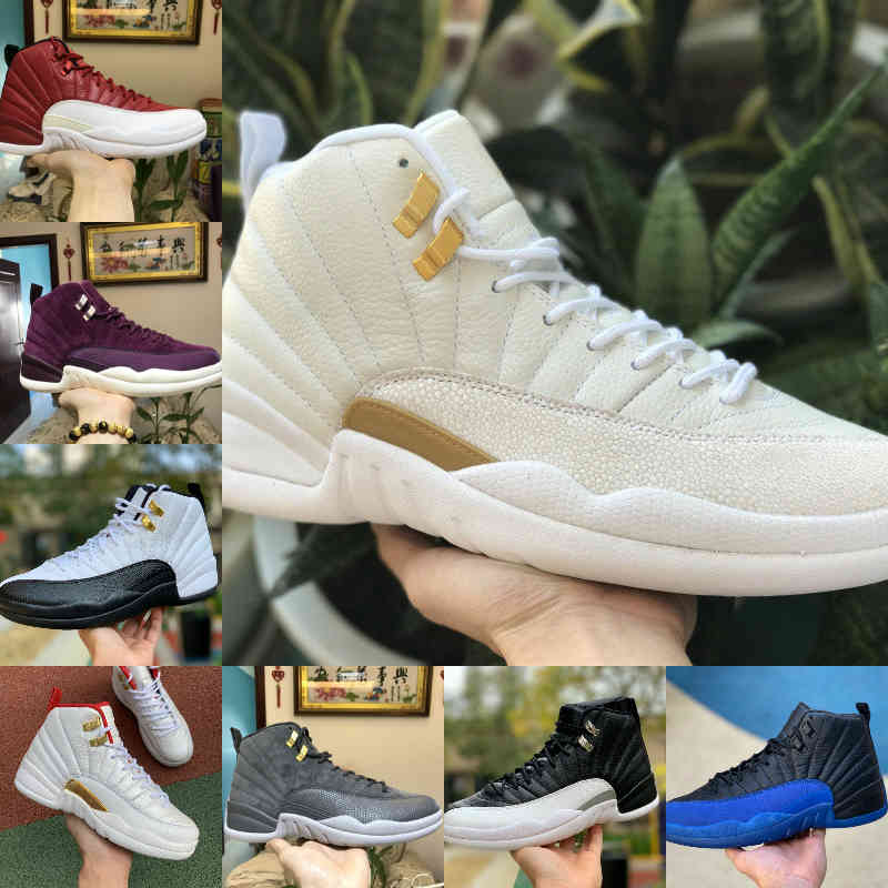

Sales New 12s Winterized WNTR Gym Red Michigan Mens Basketball Shoes OVO White Fiba The Master Flu Game Taxi 12 Men Sport Sneakers Designer