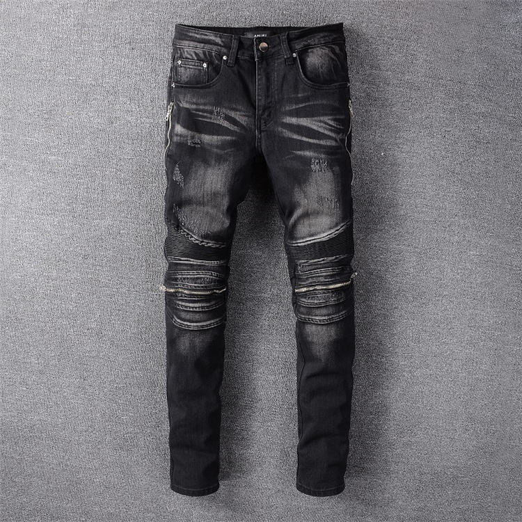 

Mens Designer Jeans Distressed Ripped 20SS Biker Slim Fit Motorcycle Denim For Men Fashion jean Mans Pants pour hommes #523 UO45, 1095