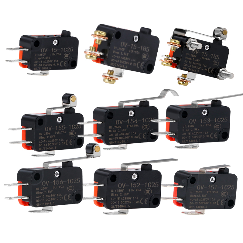

V-156-1C25 V-155-1C25 V-154-1C25 V-153-1C25 Micro Switches