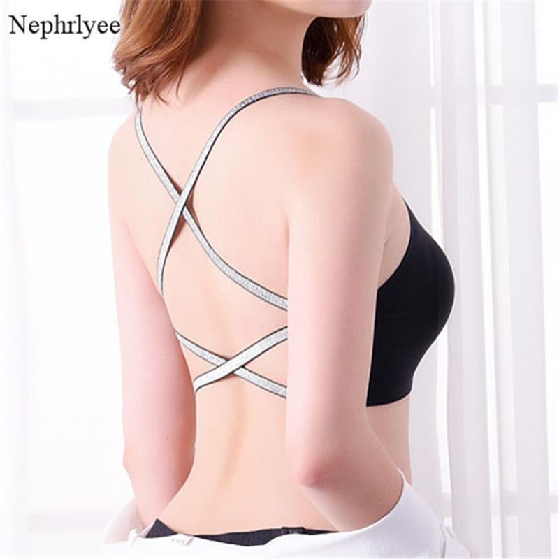 

Seamless Bra Top For Women Sexy Bralette Push Up Bras Sleeping Brassiere Lingerie Backless Underwear S00425 Bustiers & Corsets, Black