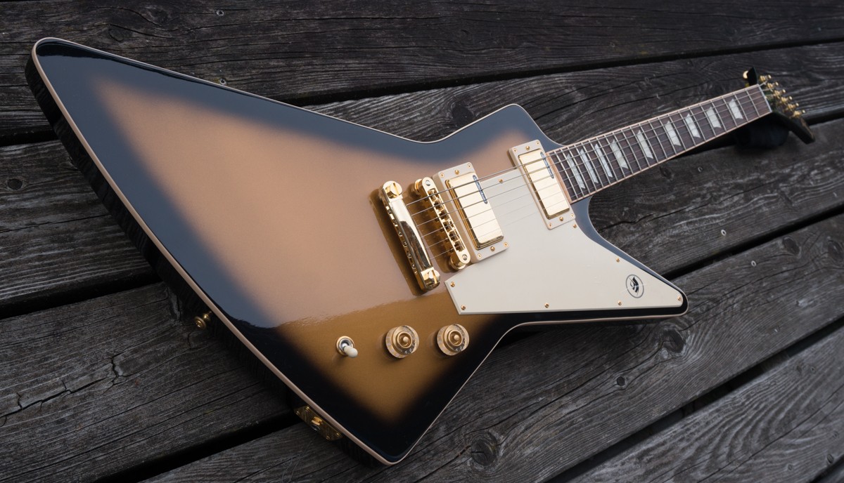 

Custom Electric Guitar, Golden AXE
