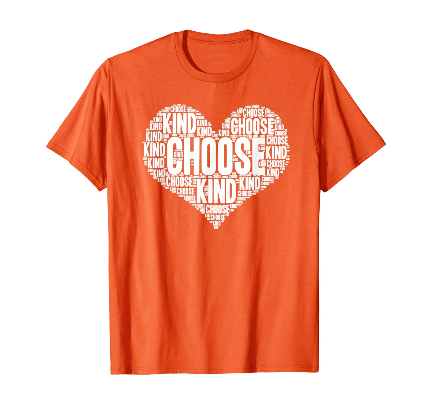 

CHOOSE KIND Tshirt Choose Kind Movement Anti Bullying Shirt, White;black