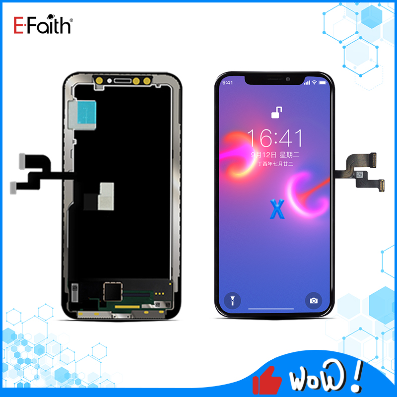 

EFaith High Quality LCD Display For iPhone X Touch Panel Digitizer Screen Assembly Replacement with free dhl