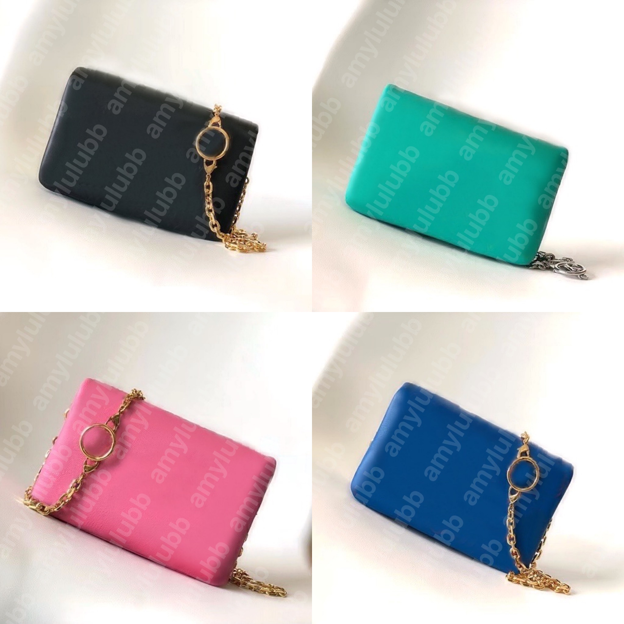 

Handbags chain clutch leather crossbody bags lady Envelope shoulder bag women fashion chains purse designer handbag cowhide simplicity dicky0750 Wholesale, Extra shipping fee(not for sale )