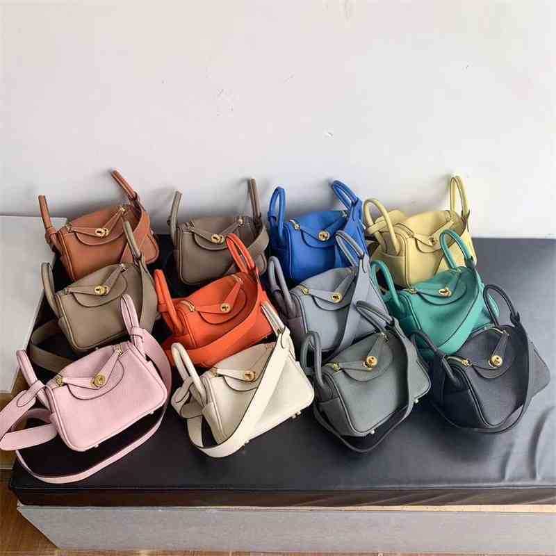 

Hanghhangbag Luxury Designer Fashion Hand Handbag Handbags Backpack Wallet Purse Shoulder Crossbody Tote Bags Mini Bag pillow Togo leat
