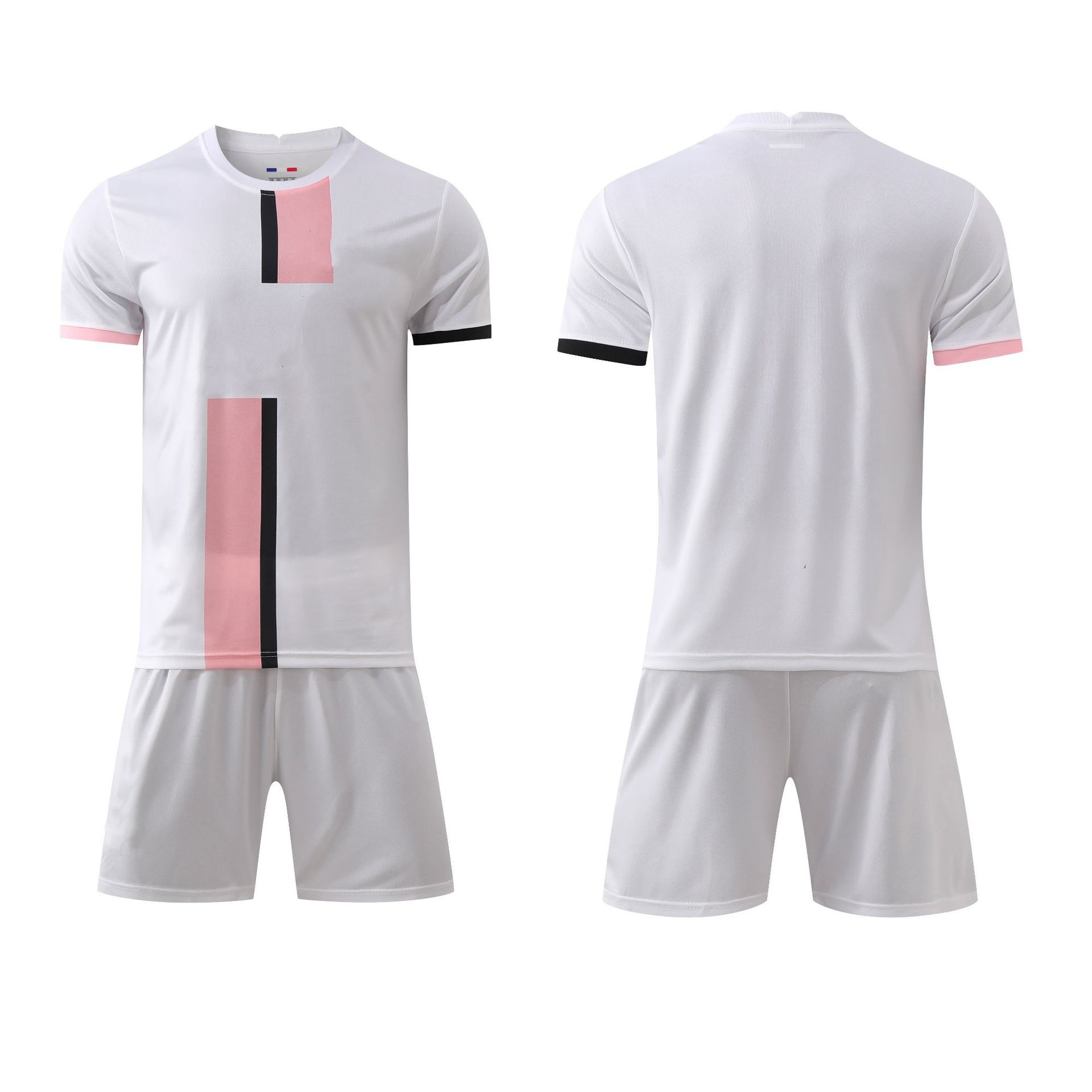 

KELME Men's Football Uniforms Custom Kid Soccer Jersey Summer Tracksuit Sportswear Short Sleeves Jersey Soccer Shorts, Blue