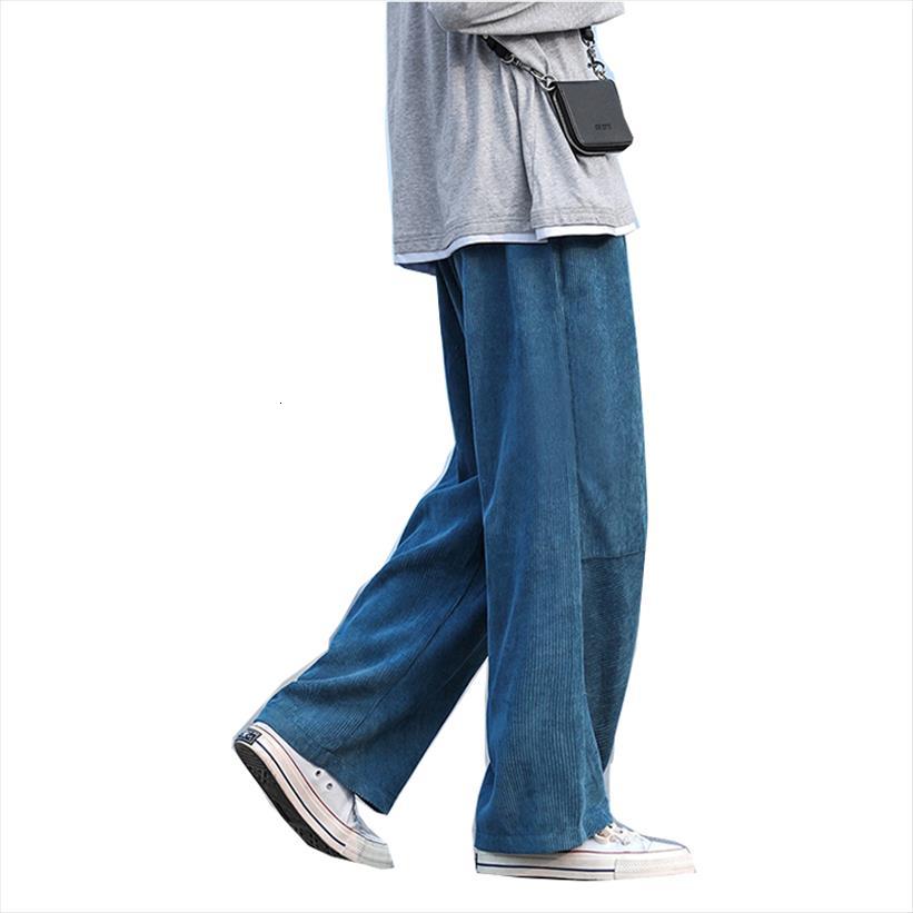 

harajuku corduroy wide leg women pants sweatpants japan korea street korean casual jogging, Black