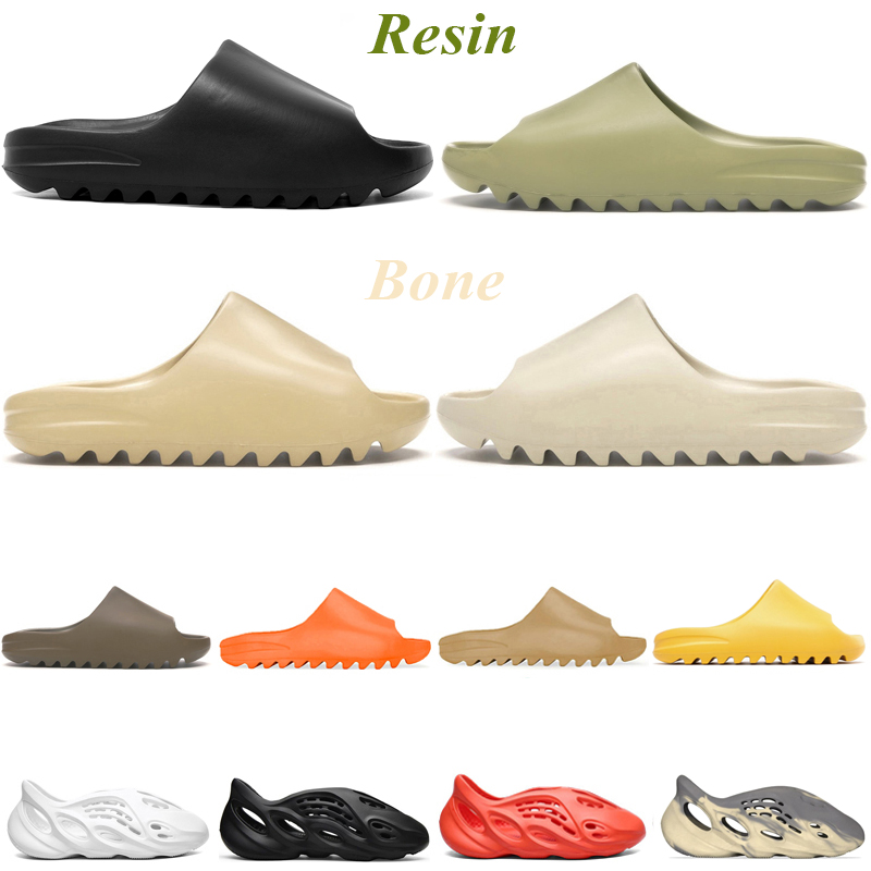 

Foam Runner Slippers Bone Desert Sand orange red women mens slides sandals sliders platform house Summer outdoor beach slipper 36-45, #1 bone