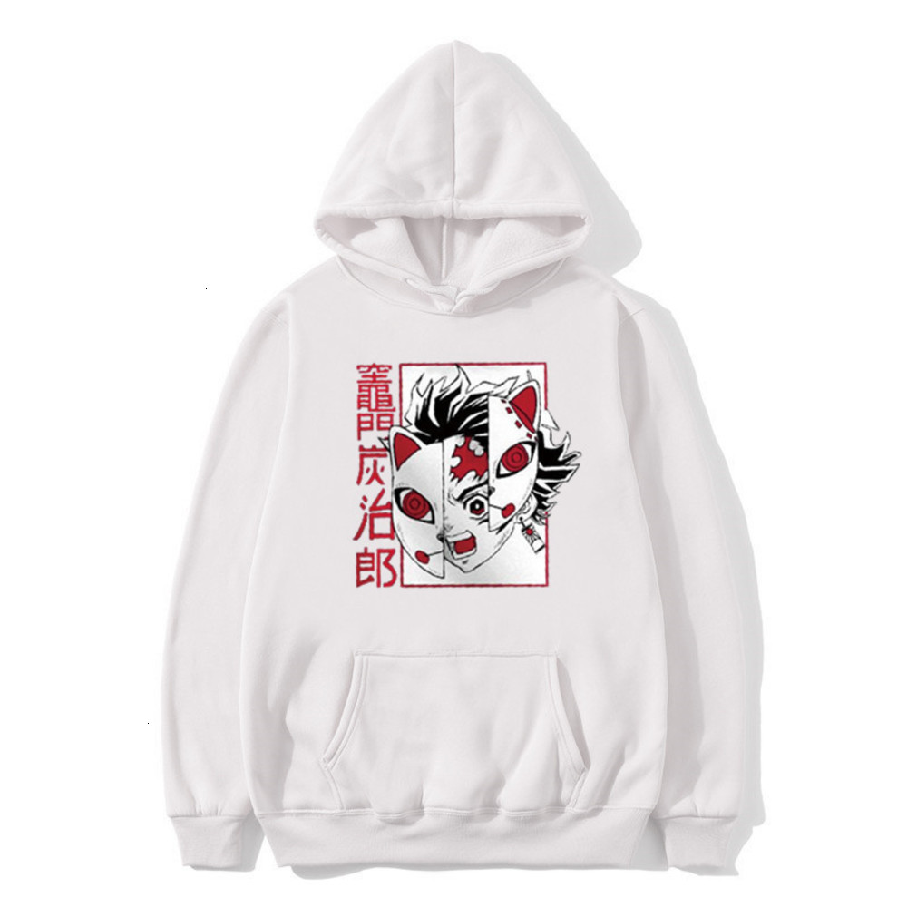 

sweatshirts autumn winter ghost blade Japanese anime peripheral Men's and women's Hooded sweater, Black