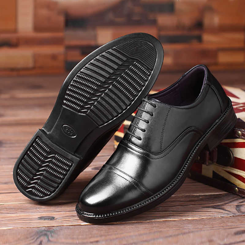

designer Men Shoes Leather Luxury Formal Italian Fashion s Office Sneakers 's Wedding, Black
