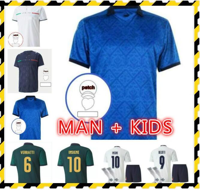 

2021 2022 Italie ItaLY Player version soccer Jersey 20 21 22 Italia goalkeeper Men + Kids Fans CHIELLINI EL SHAARAWY BONUCCI INSIGNE BERNARDESCHI FOOTBALL SHIRT kits, Black