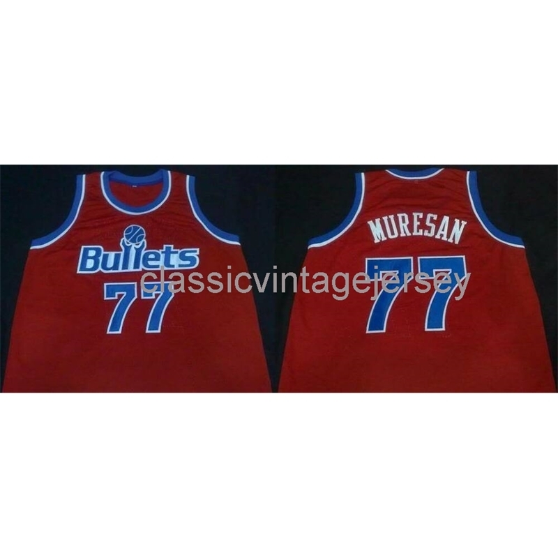 

Stitched Custom GHEORGHE MURESAN ROAD CLASSICS BASKETBALL JERSEY Ncaa Men Basketball Jerseys, Red