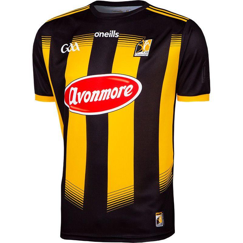 

Kilkenny GAA 2 Stripe Home Jersey 2021/22 IRELAND KILKENNY TRAINING RUGBY JERSEY size S--5XL, Black