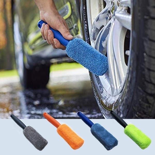 

Car tire brush wheel detail brush car tool cleaning car wash beauty mop artifact special powerful decontamination brush