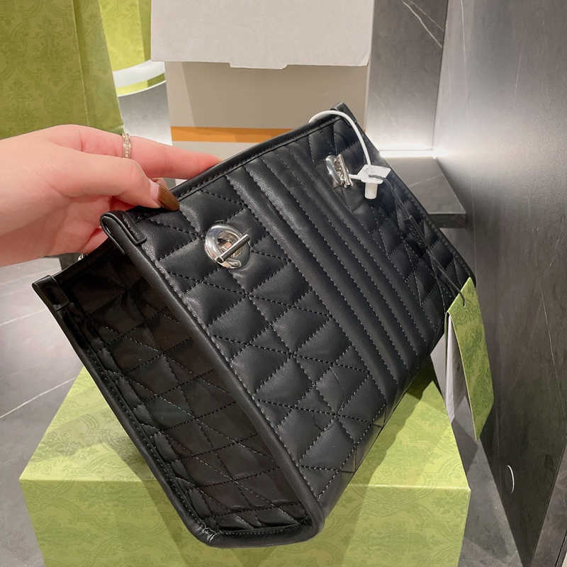 

Genuine 5A+ Shoulder Designer Leather Bags Luxury Crossbody bag high-quality Classic Fashion brand Silver Chain Three styles With original, Black