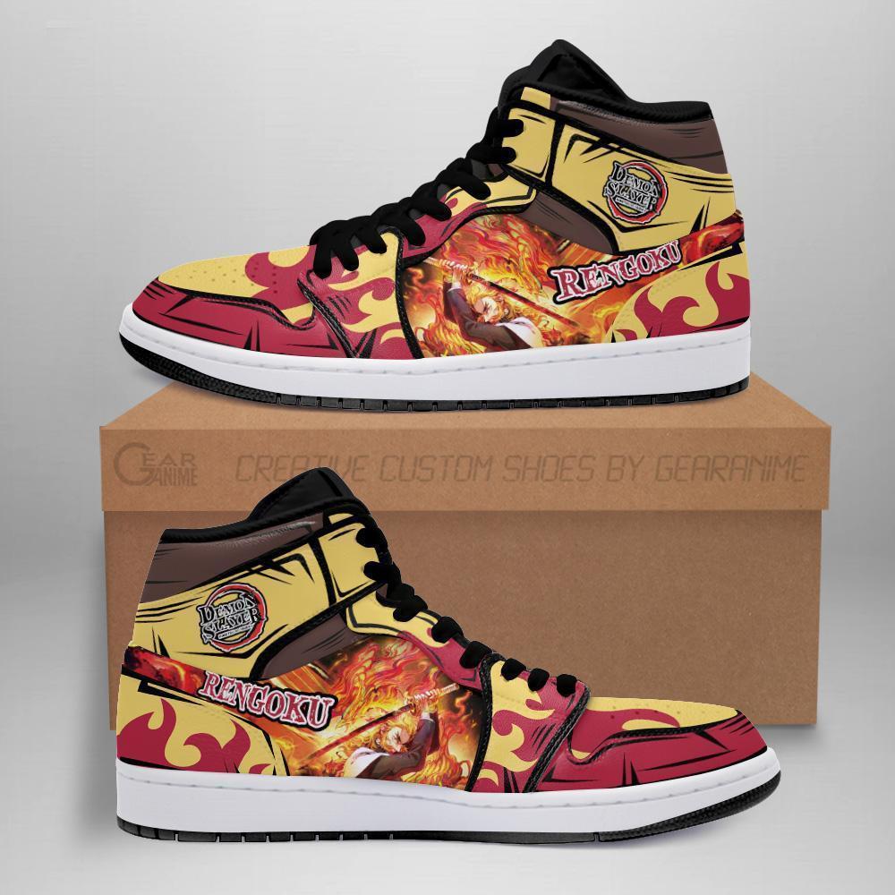 

Rengoku Sho Boots Demon Slayer Anime Sneakers Fan Gift Idea, Others
