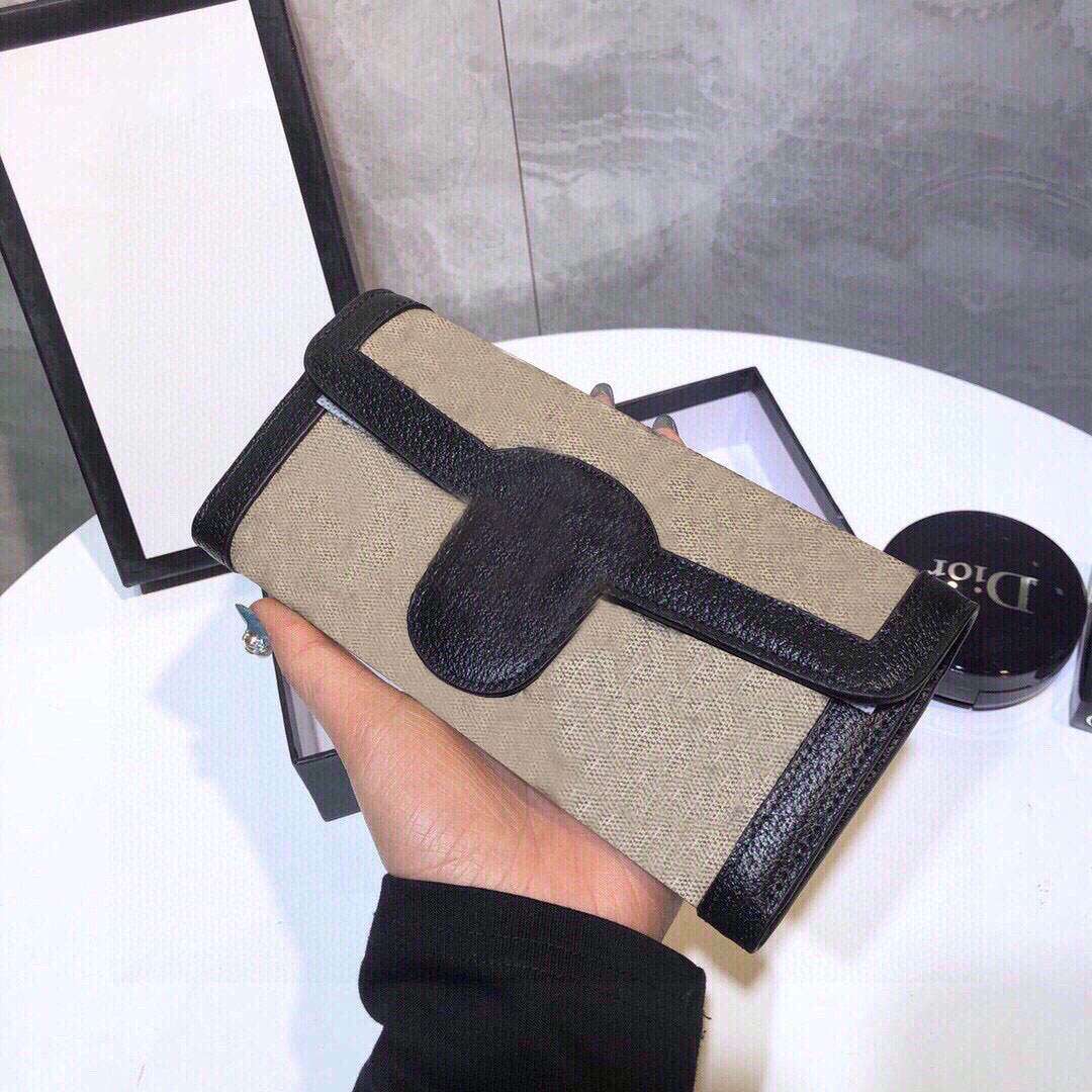 

Long Wallet Classic Fashion Bags Small Designer Women Coin Purse Hasp Handbag Tote Pouch Pvc And Soft Leather Wallets Credit Card Holder Por, Red;black