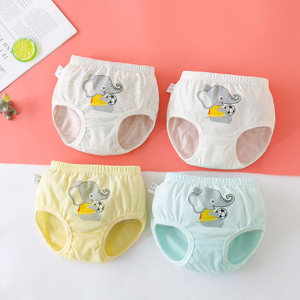 

Girls' underwear pure cotton children's triangle baby without butt, Camo