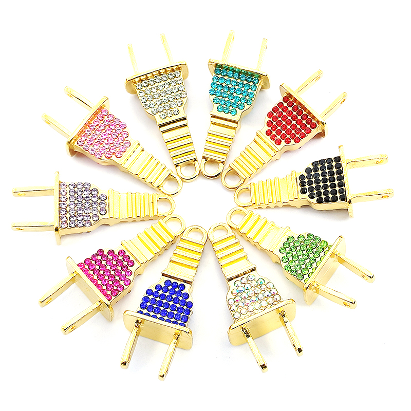 

10pcs plug charms for women DIY jewelry accessories PLR001-PLR005