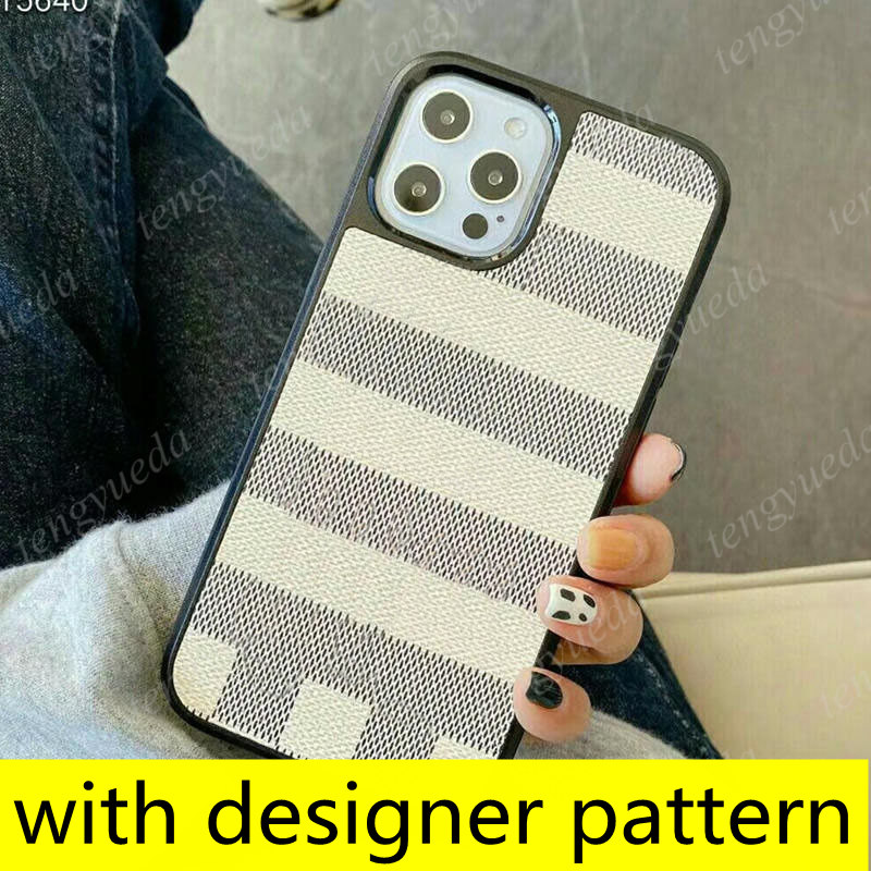 

Fashion Designer Phone Cases for iphone 12 11 pro max XS XR Xsma 8plus Top Quality Leather Print Luxury Cellphone Case with Samsung Note20 S