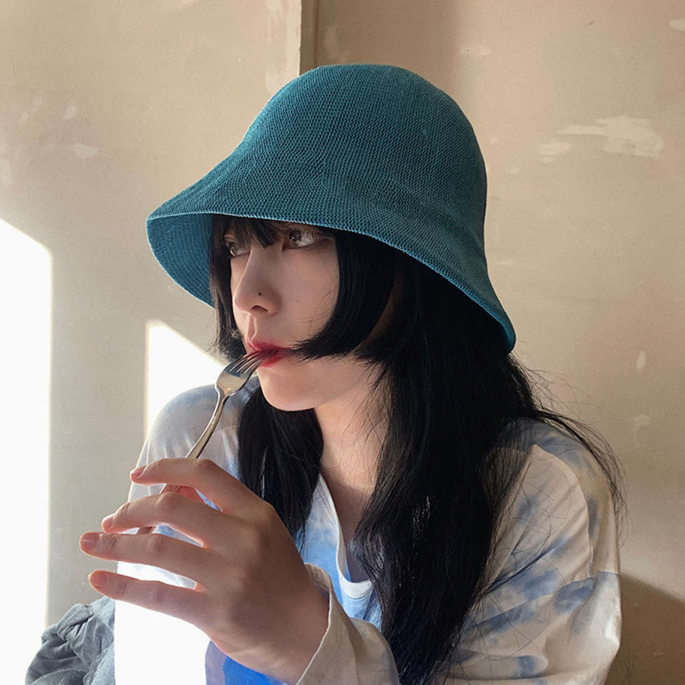 

Sun hat Blue fisherman's children's early spring summer tide brand big head circumference mask thin breathable sunscreen basin hat, Blue;gray