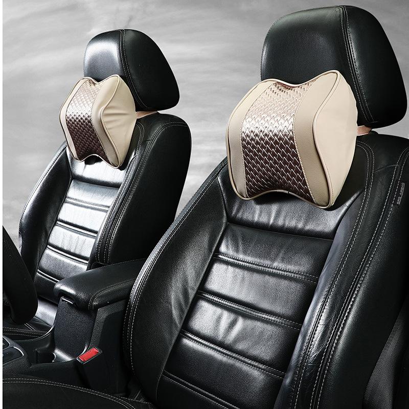 

Seat Cushions Car Memory Foam Neck Pillow Cervical Spine Big Ingot Backrest Headrest Natural Fiber