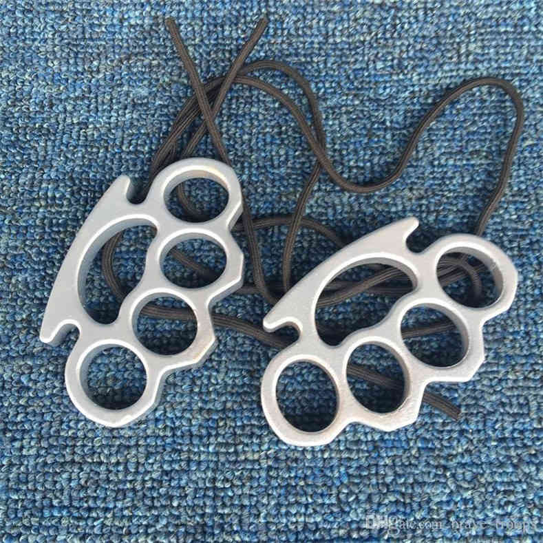 

Gilded New Thick 13mm Steel Brass Knuckle Duster Color Black Plating Silver Hand Tool Clutch High Quality 574qd Ww3000