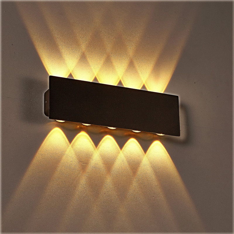 

Modern minimalist double head Lamps indoor outdoor hotel aisle corridor wall hanging door courtyard waterproof led wholesale