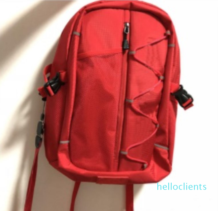 

Fashion Backpack Men Women Backpack Nylon Waterproof Shoulder Bag Leisure Travel Bag Student Messenger Bag 3M Reflective Backpack, Red