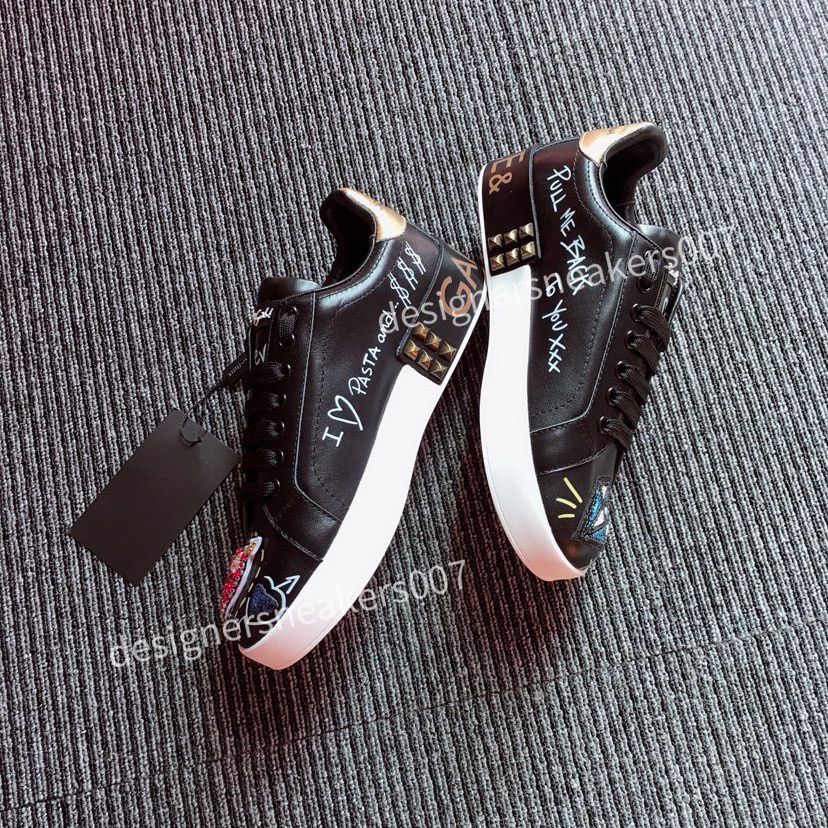 

2022 Designer Screener Dirty Casual shoes boots Bag Leather Suede Black White Begin Fashion Luxury Brand Printing mens womens sneakers, 01