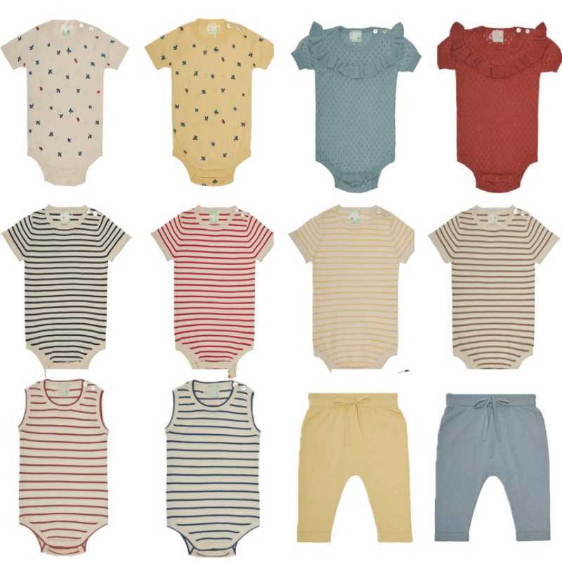 

Spring and Summer Boys and Girls Jumpsuit Fub Soft Modal Cotton Knitted Romper 210722, Fu9