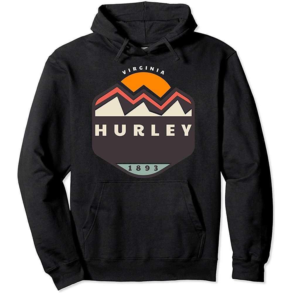 

Hurley Virginia Pullover Hoodie, Black