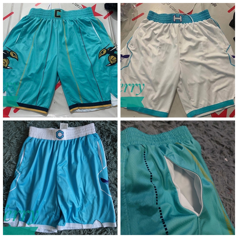

Charlotte Hornets Men 2020/21 City Swingman Pants Edition Performance Basketball Shorts, Color1