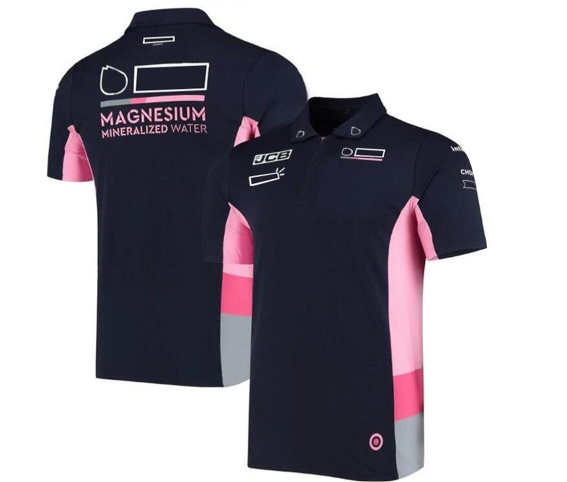 

F1 Team T-shirt, Lapel Polo Suit, Formula One Jacket Customized Same Style