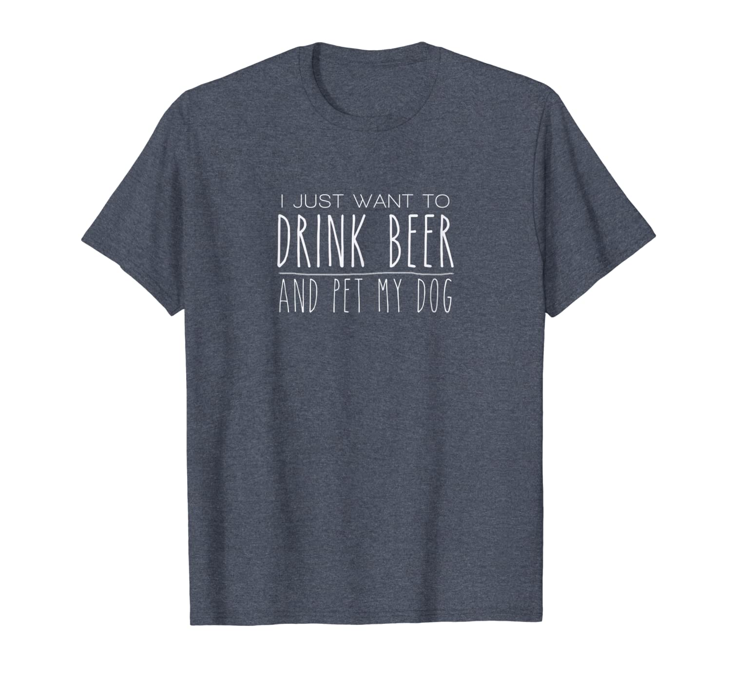 

drink beer pet my dog tshirt gift for dog and beer lover, White;black
