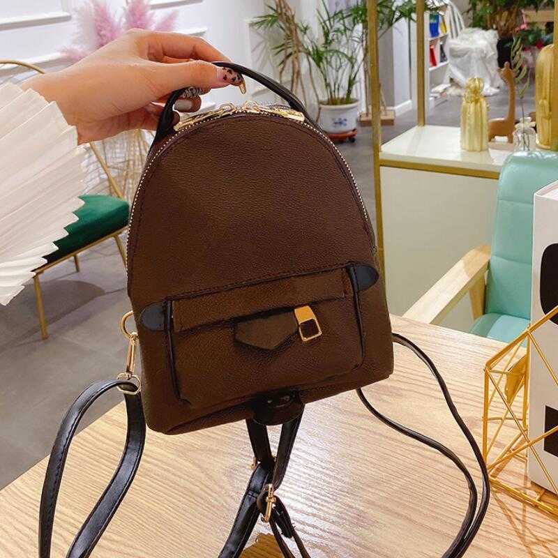 

High Quality Fashion Pu Leather Mini size Women Children School Bags Backpack Springs Lady Travel Bag designer handbags