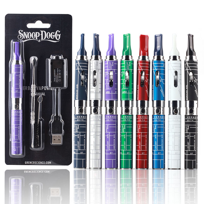 

Snoop Dogg Blister pack 650mAh KIt dry herbal dry herb vaporizer pen 510Thread Gpen Vape, White