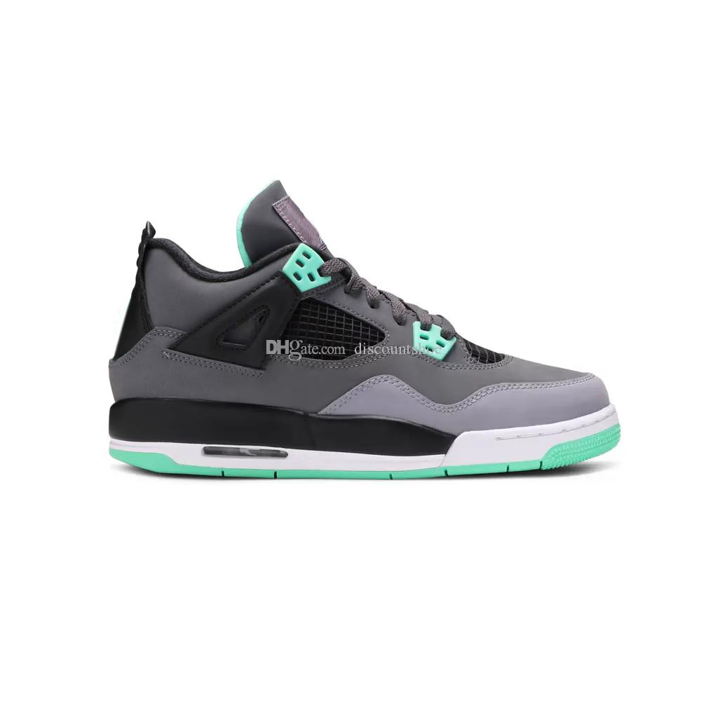 

4 Green Glow Basketball Shoes High quality jumpman 4s Men Sneakers SKU:408452 033 (Delivery within 24 hours), 'thunder' 2012 sku 308497 008