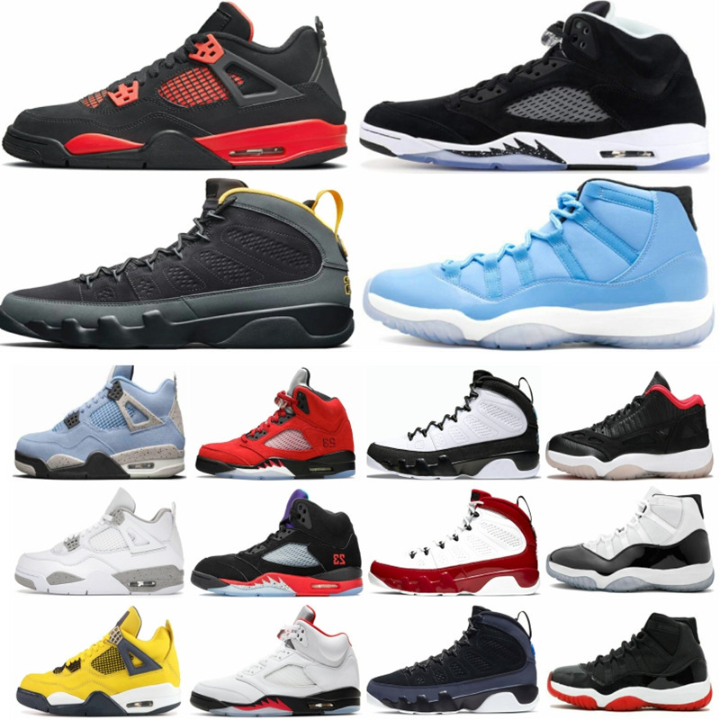 

White Oreo 5s Basketball Shoes Men Dark Charcoal University Gold 9s Race Blue 9 Low IE 11 Space Jam Pantone 11s Raging Bull 5 Lightning Bred, Wrapped packed