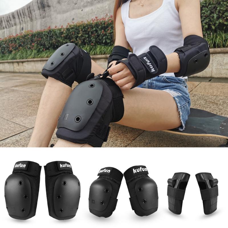 

Elbow & Knee Pads Skateboard Protective Gear Protector Set Longboard Adult Children Bicycle Inline Roller Skates Outdoor Sport, Hand guard pink