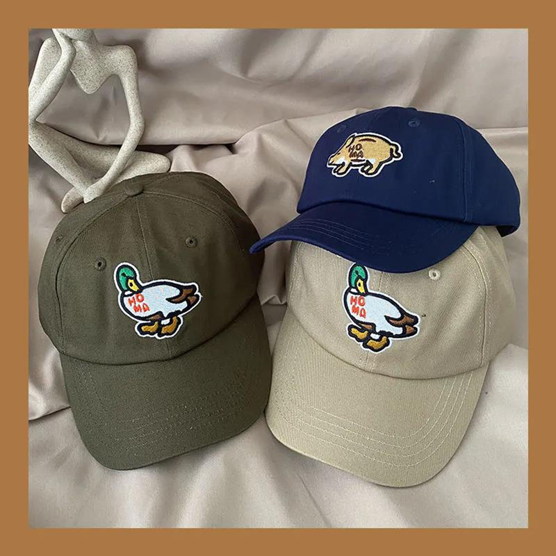 

Animal Embroidery Baseball Cap Couple Unisex Designer Luxury Street Fashion Mens Fitted Hats Men High Quality Hat Women Caps D2111091HL
